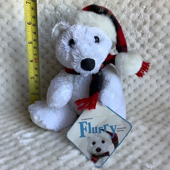 SEARS Plush 2002 Flurry Bear Stuffed Animal Toy with Tags - Picture 12 of 12